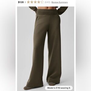 ALO Serenity Wide Leg Sweatpant